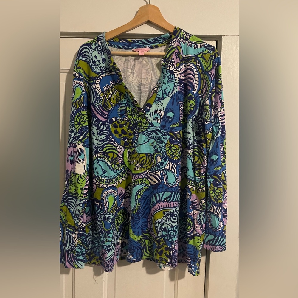 Lily Pulitzer Long Sleeve tunic